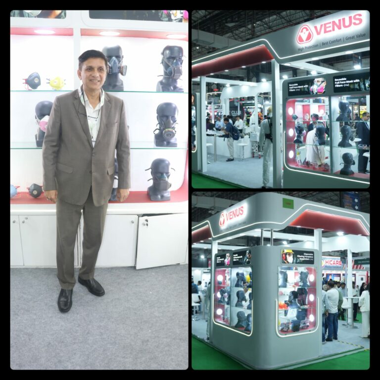 VENUS Safety Highlights Advanced PPE and Respiratory Protection Solutions at OSH India 2026