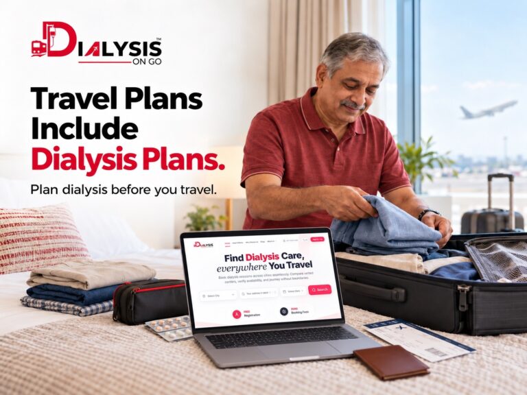 DialysisOnGo Helps Dialysis Patients Book Dialysis Centres Across India While Travelling
