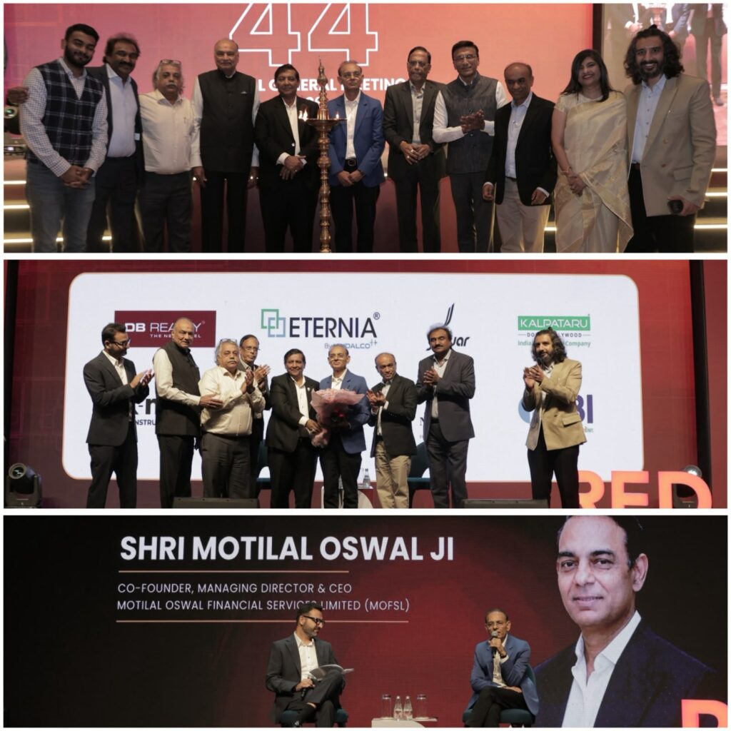 CREDAI-MCHI 44th AGM Brings Industry Leaders Together to Shape the Outlook for Mumbai and MMR