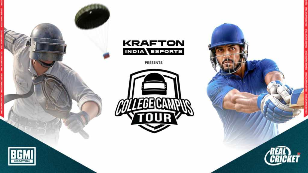 KRAFTON India Doubles College Campus Tour to 256 Colleges, Taking Competitive Esports to More Campuses Across India