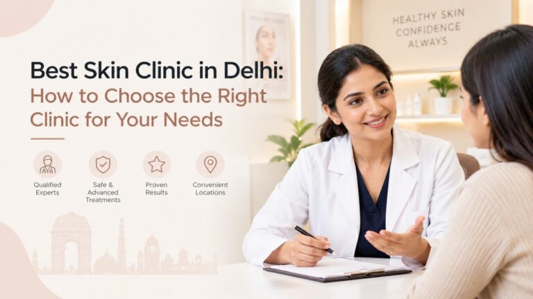 Best Skin Clinic in Delhi: How to Choose the Right Clinic for Your Needs