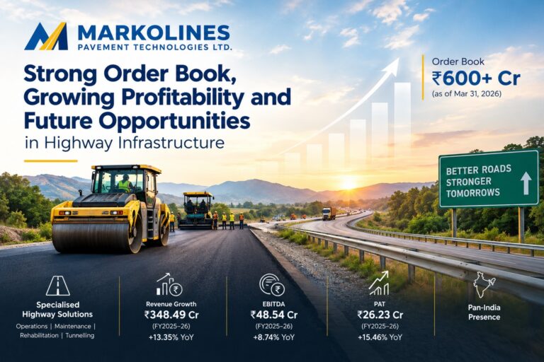 Markolines Pavement Technologies Ltd: Strong Order Book, Growing Profitability and Future Opportunities in Highway Infrastructure
