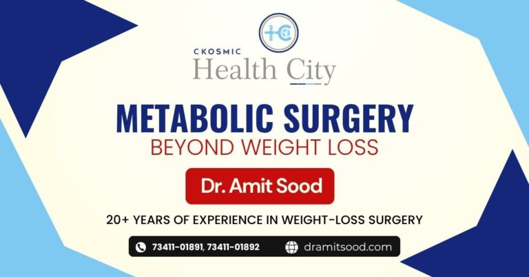The Growing Role of Metabolic Surgery in Managing Obesity-Related Health Problems, Explained by Dr. Amit Sood
