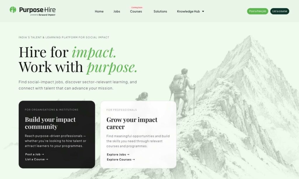 India’s Social Impact Sector Has the Careers. Young Professionals Just Can’t See Them Yet