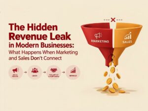 The Hidden Revenue Leak in Modern Businesses: What Happens When Marketing and Sales Don’t Connect