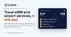 ZetSIM Brings Travel eSIM and Airport Services Together for Indian Travellers