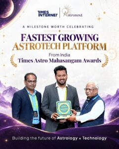 AstroNext Recognised as India’s Fastest-Growing Astrology Platform at AstroMahasangam 2026