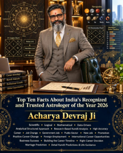 Top 10 Facts About India Recognized and Trusted Astrologer of the Year 2026