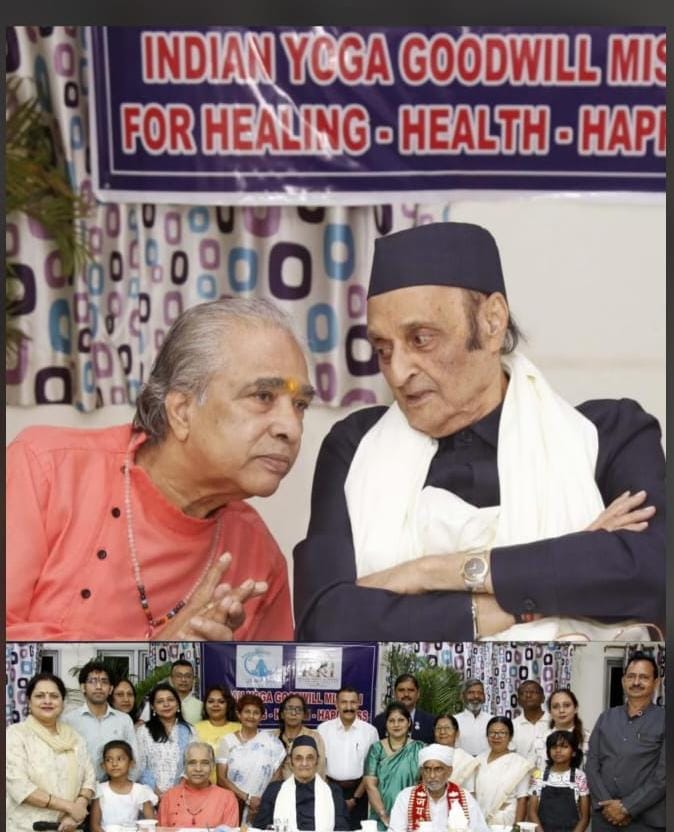 Maharaja Dr. Karan Singh Ji Blesses 22-Member Indian Yoga Goodwill Mission Ahead of Bangkok International Yoga Summit