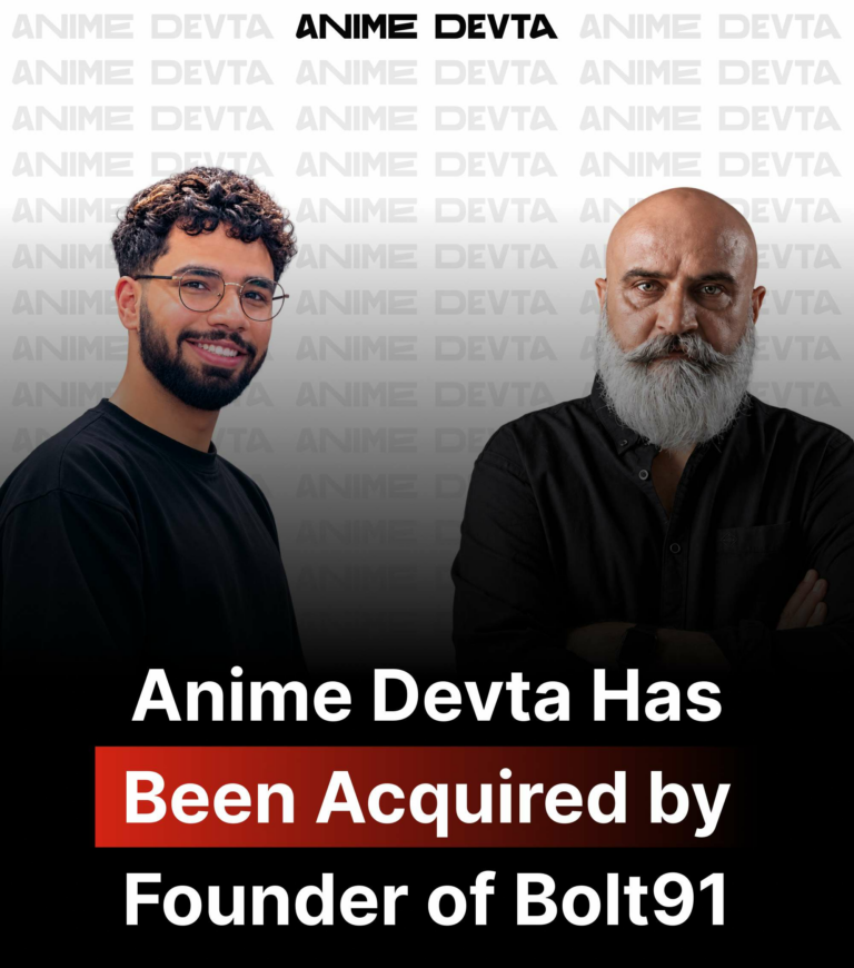 Dev Taneja’s Anime Devta Acquired by Bolt91 Founder Anil Chhikara