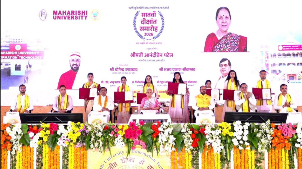 Education Must Serve Humanity; Students Should Advance in Research and Innovation: Governor Anandiben Patel