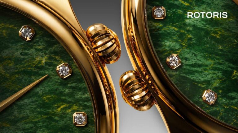 ROTORIS Manifesta Prelaunch Introduces 18K Solid Gold Cases and Natural Stone Dials