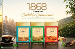 1868 by Tata Tea invites India to discover what exceptional tea can taste like