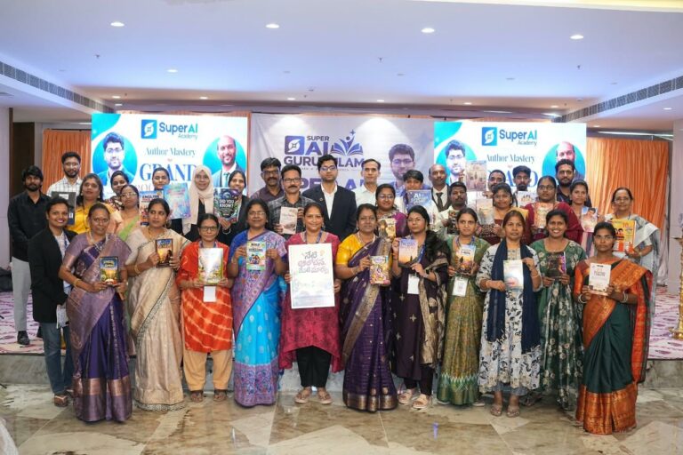 24 Authors Launch 24 Books in Hyderabad as Author Empire and SUPER AI Academy Turn Aspiring Writers into Authors in 21 Days