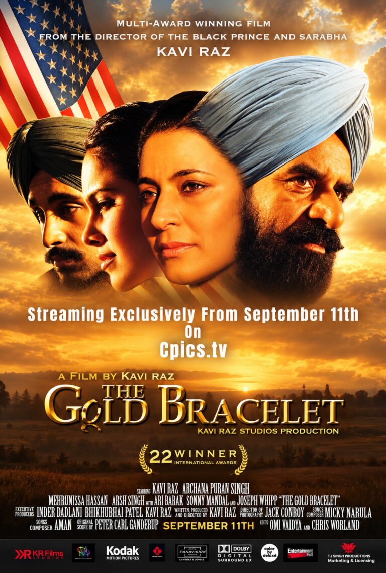 ‘The Gold Bracelet’—a film by writer, director, and producer Kavi Raz based on the 9/11 tragedy—is now streaming exclusively on Cpics.tv