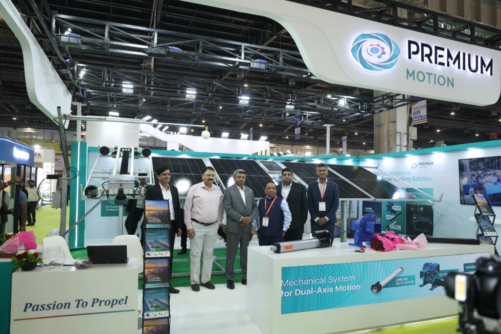 Pune-Based Premium Motion Unveils India’s First Indigenous AI-Enabled, Cost-Effective Dual Axis Solar Tracking Solution at REI Expo 2026