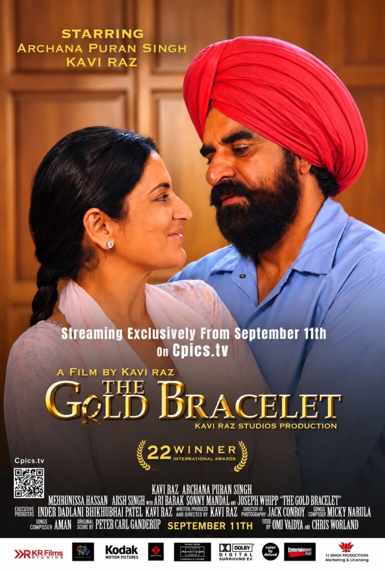 Writer, Director, and Producer Kavi Raz’s “The Gold Bracelet”, based on the 9/11 tragedy—is now streaming exclusively on Cpics.tv