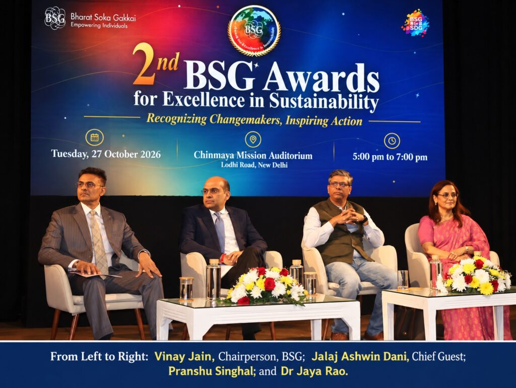 Headline: Bharat Soka Gakkai Honours Changemakers at 2026 Sustainability Awards