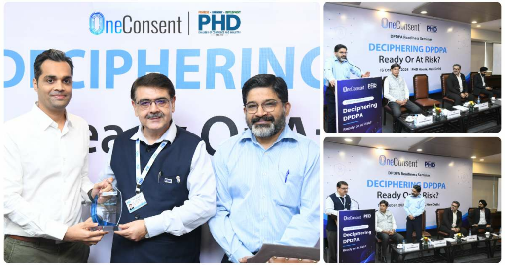 OneConsent and PHDCCI Partner to Advance DPDPA Readiness Among Indian Businesses